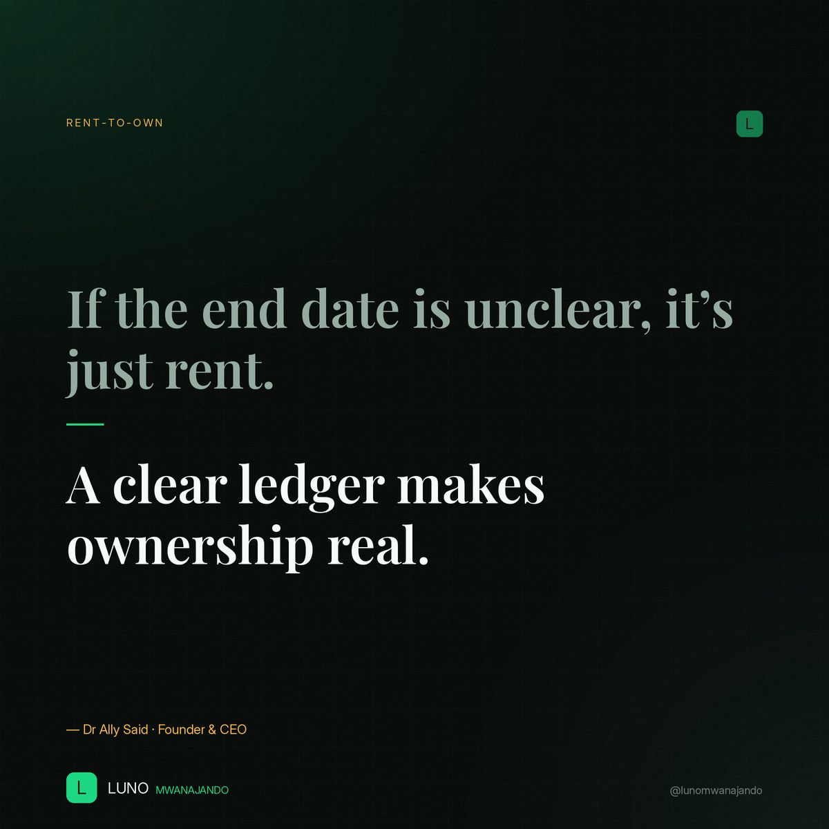 SaidAlibn's tweet photo. You give a bodaboda to a driver, expecting daily payments. But if the end date is unclear, it’s not rent-to-own. It’s just rent. A clear ledger makes ownership real. https://t.co/JDkySsLZp7