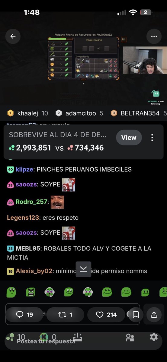 EstebanFon39756's tweet photo. Sabemos q no puedes controlar una comunidad, pero porque permitir esto? Esta mal, aquino no necesita de polemicas literal siempre las evita, pero esto no se puede ignorar, los unico que les digo es que eligan bien a quien ser famoso, yo estoy contento de apoyar a aquino diario❤️ https://t.co/MbqxRuKfY3