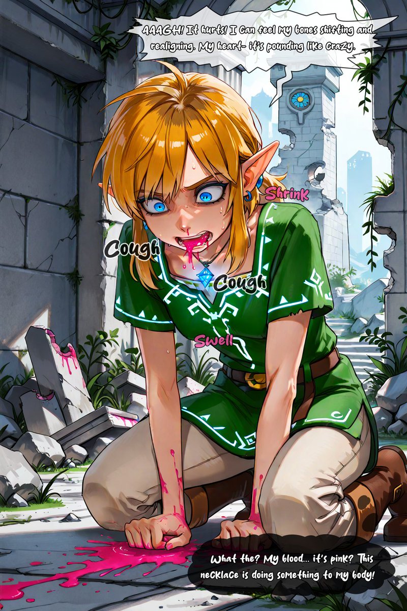 amanofthetrash's tweet photo. Triforce of Curves Ch1 - Part 1
Link finds an unusual item in a hidden dungeon...
If you like this, please consider supporting me on Patreon. https://t.co/1i1KVLoGzM
