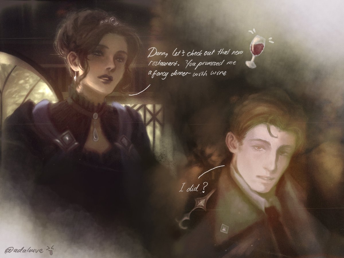 adalouve's tweet photo. surely he remembers... 

thankyou @/Meganeppoi00 for helping me with the dialogue :D
#DunnSmith #DalySimone #LordOfMysteries #DunnDaly https://t.co/Lni22fRxmY