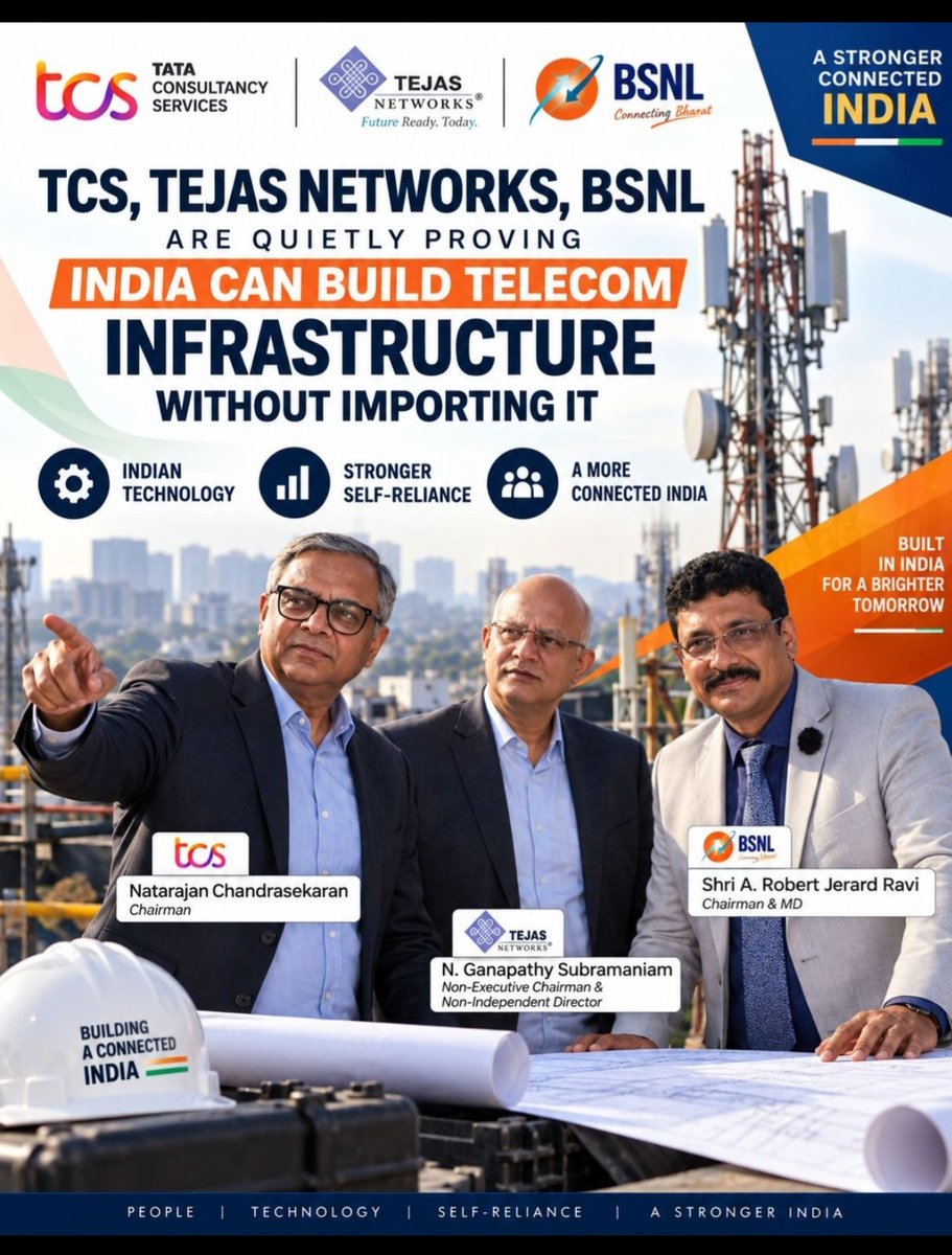 umesh_agr's tweet photo. BSNL serves where no revenue exists because service to the country comes first. We kindly pray that @narendramodi Ji bestows justice upon BSNL employees awaiting pay revision since 2017. 🙏
@PMOIndia @PemmasaniOnX
#Remove_Affordability_Clause #3rdPRC_BSNL
@AUAB5564 @sneachq https://t.co/FFS7kYBZ0z