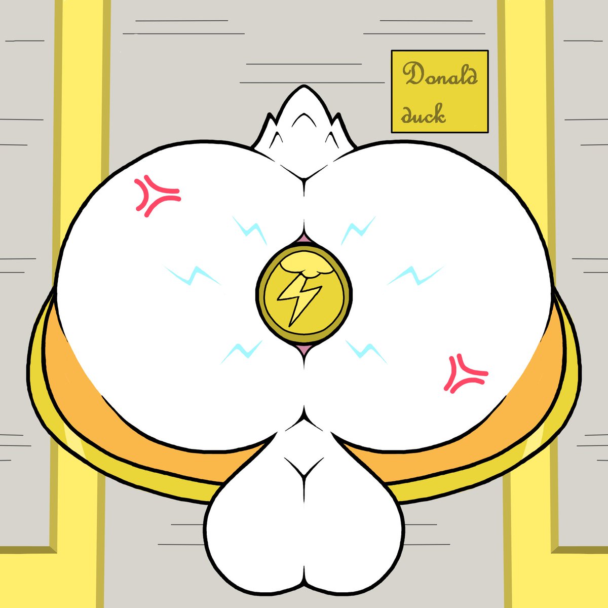 Fusion_duck's tweet photo. Scrooge and Zeus had another competition which Donald ended up belonging to Zeus at the end of it which the god decided to stick donald in a wall with his ass pointed out ready to be used by the god or others whenever they wanted. #ducktales #thicc #ass #presenting #furry https://t.co/3jHrXhA7Dt