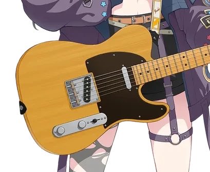 ioshisalmon's tweet photo. the only  thing that i’m kind of interested in is the fact that raika and i play the same kind of guitar lmfao https://t.co/HKFKrquKvP