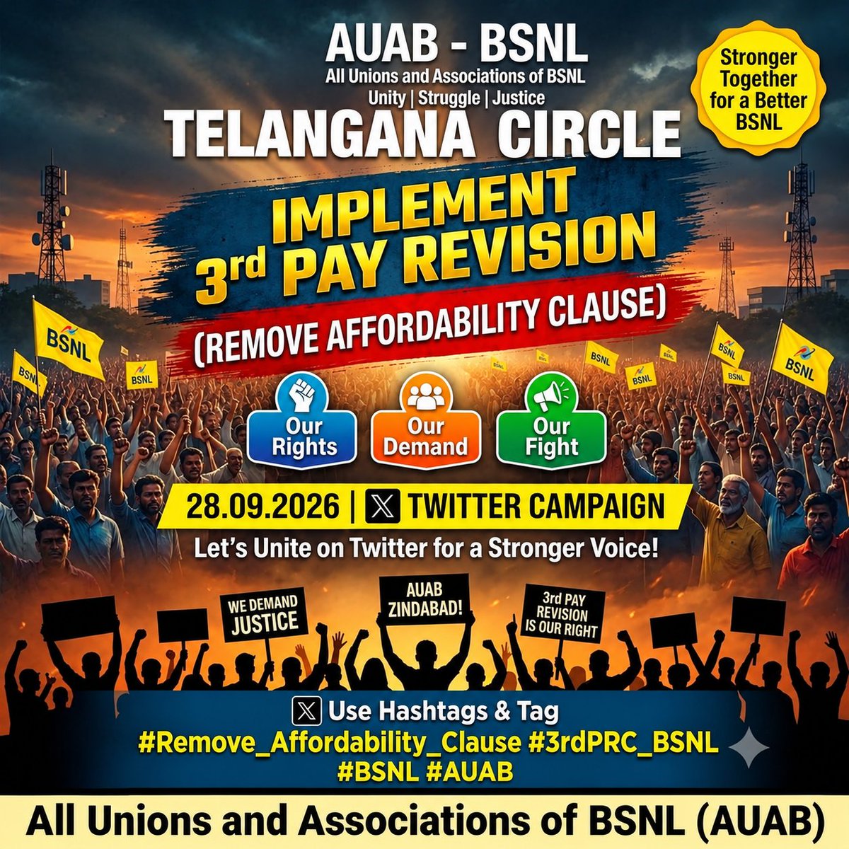 Sambasiva_bsnl's tweet photo. #3rd_PRC
@JM_Scindia
@PMOIndia
@PemmasaniOnX
@CMDBSNL
@DoT_India https://t.co/viKSMKe92Y