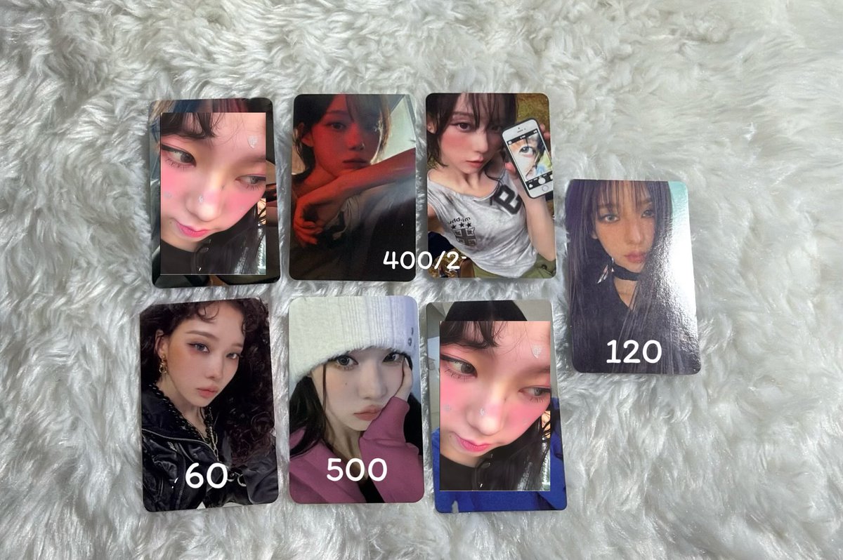 NattyYa51402's tweet photo. 𝐖𝐭𝐬 พร้อมส่ง การ์ดพี่น่า/น้องหนาว⭐️
• ราคาตามภาพ
• ค่าส่ง40฿ (พทหกคิดตามจริง)
• รับมัดจำ/ผ่อน
• รับแลกพี่น่าใบอื่น
สนใจ𝐝𝐦หรือเม้นได้เลยคับ🩶

#ตลาดนัดเอสป้า #ตลาดนัดaespa https://t.co/CBpa44yRah