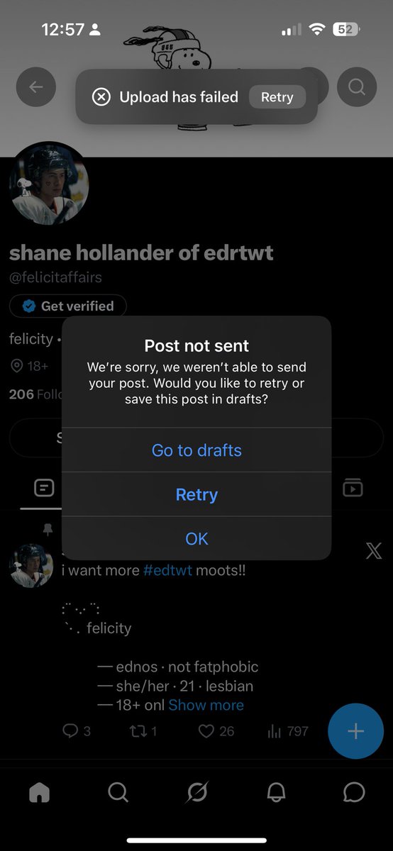 felicitaffairs's tweet photo. oh so twt hates me huh https://t.co/29AWTs87sV
