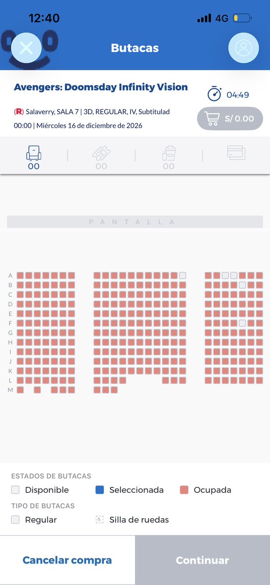 ibangtkoo's tweet photo. Gracias Cineplanet por, LUEGO ME SACO PORQUE NO ESTABA INICIADA LA SESIÓN https://t.co/SXqvFWw54F