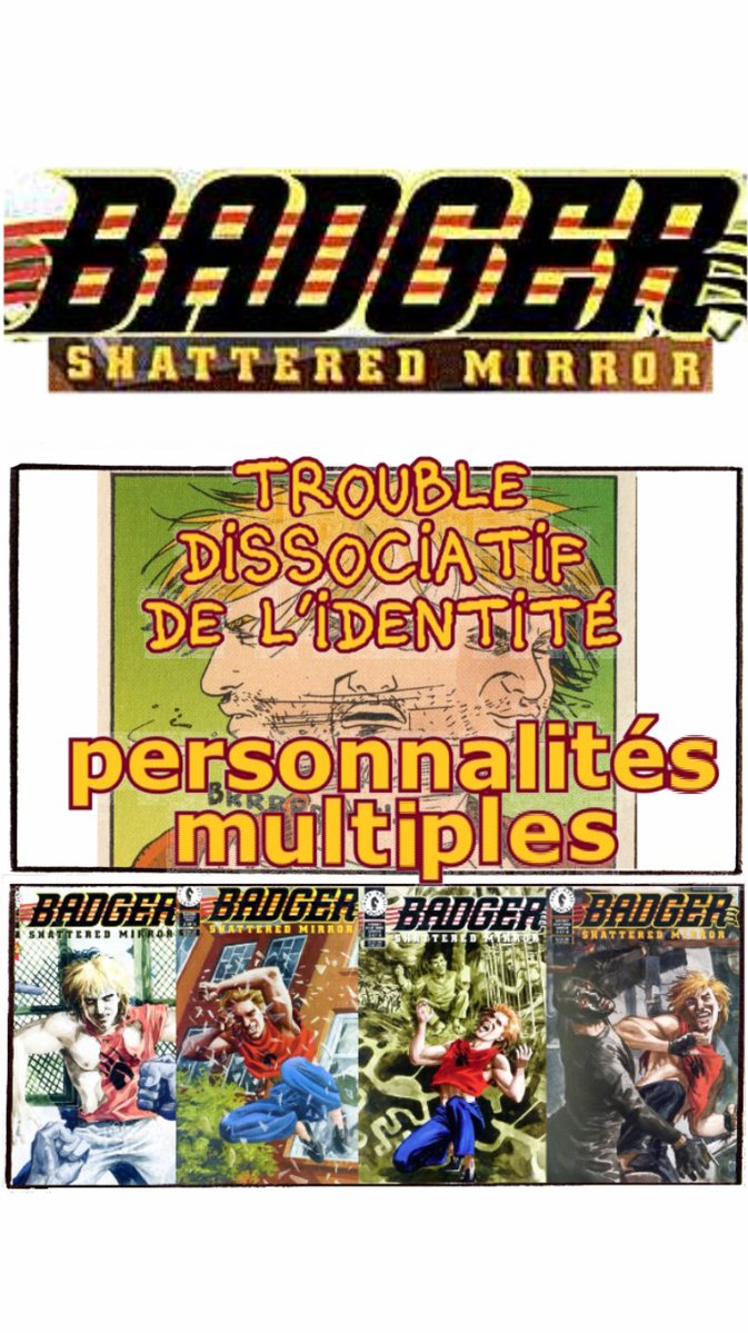 BulotBleuProds's tweet photo. 😱 LES PERSONNALITÉS MULTIPLES DU BADGER #thebadger #mikebaron #jillthomp... https://t.co/nc50BsF9zH via @YouTube https://t.co/NqrnFObzl4