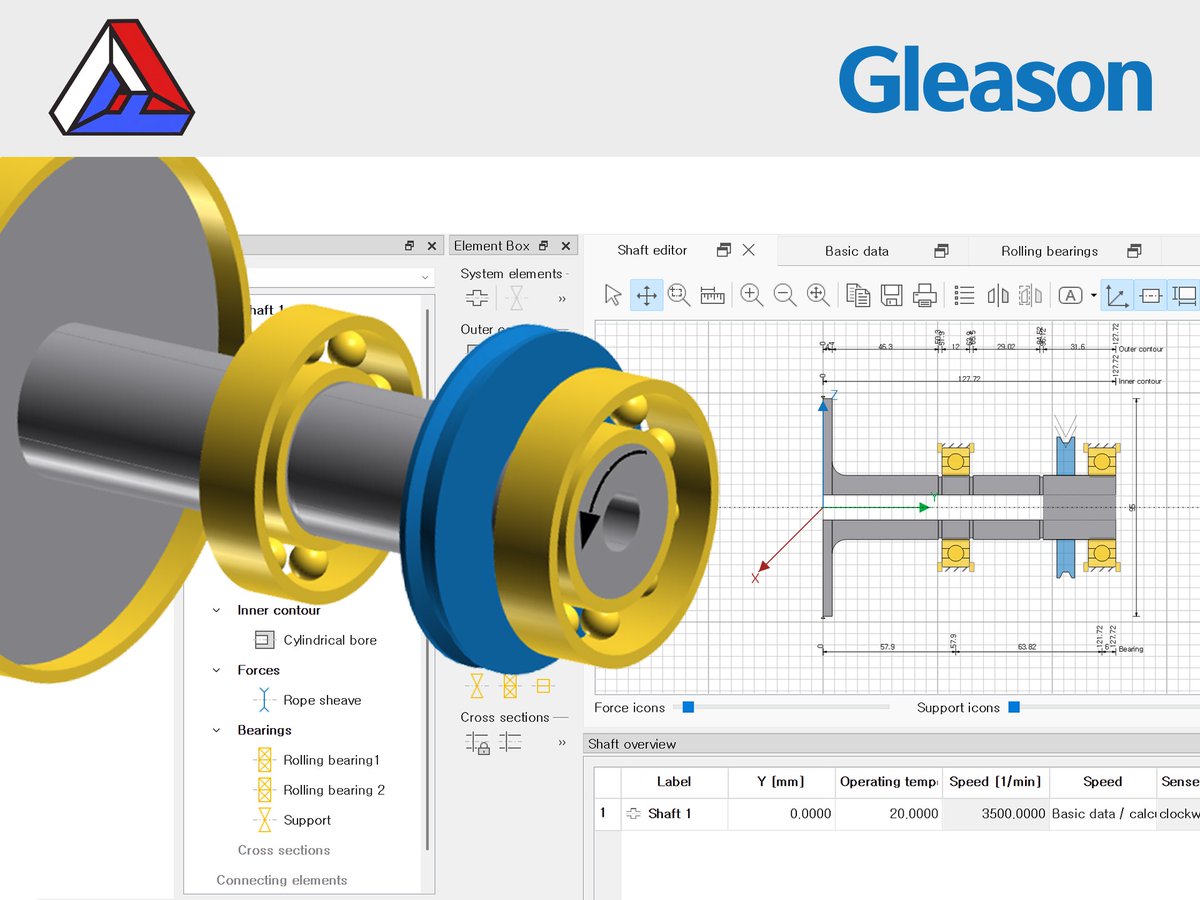Gleasonposts's tweet photo. KISSsoft supports the A-FA Racing Team Student Racing Team from Ajou University, South Korea, in analyzing driveshaft deformation and calculating bearing life.
https://t.co/Rcj9MWIltM
#gleason #kisssoft #studentracing #afaracing #driveshaftoptimization #bearinglifecalculation https://t.co/OH1VFKUM5C