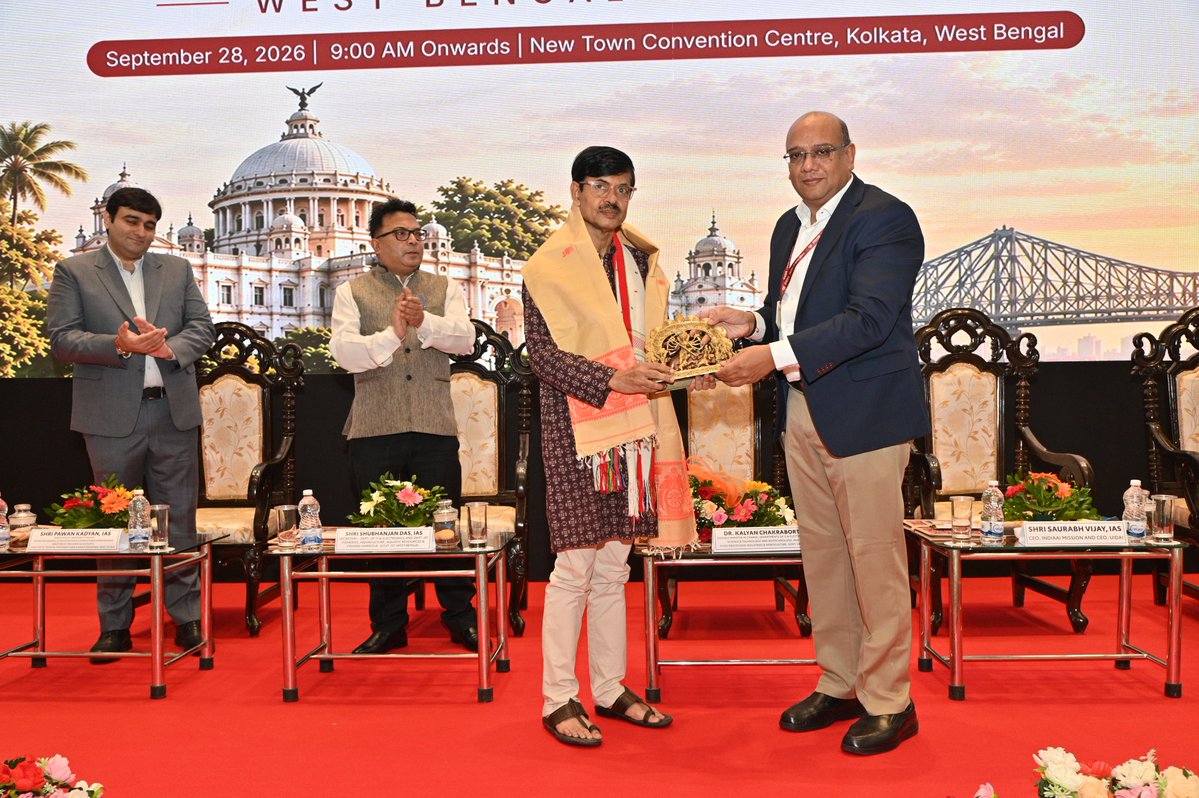 OfficialINDIAai's tweet photo. The IndiaAI Regional Dialogue, West Bengal Chapter commenced today at the New Town Convention Centre, Kolkata, bringing together the Government of West Bengal, IndiaAI, academia, industry and representatives from neighbouring states to deepen collaboration on AI-led innovation and adoption. (1/3)

@AshwiniVaishnaw @JitinPrasada @SecretaryMEITY @sudeep_tweets @_DigitalIndia @GoI_MeitY @mygovindia @news_webel 

#IndiaAI #IndiaAIRegionalDialogue #WestBengal #ArtificialIntelligence #AIInnovation #AIforIndia #DigitalIndia