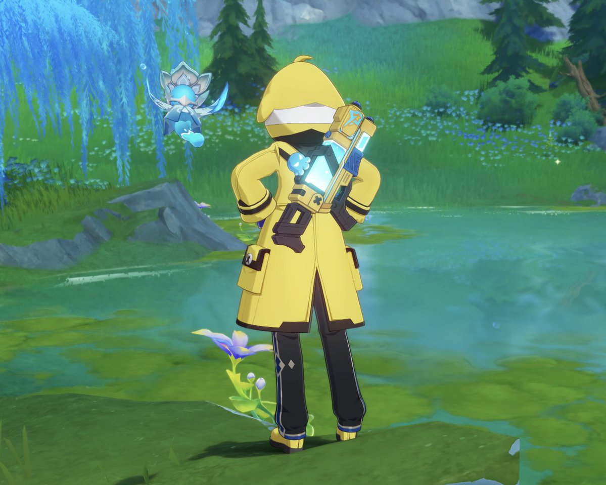 Lumileste's tweet photo. Yay! I finally got it~ 🦆
Nova inspired fit!!! Now I'm waiting for the frog one to come back 🙏🏻 https://t.co/h4a0Mc7naB