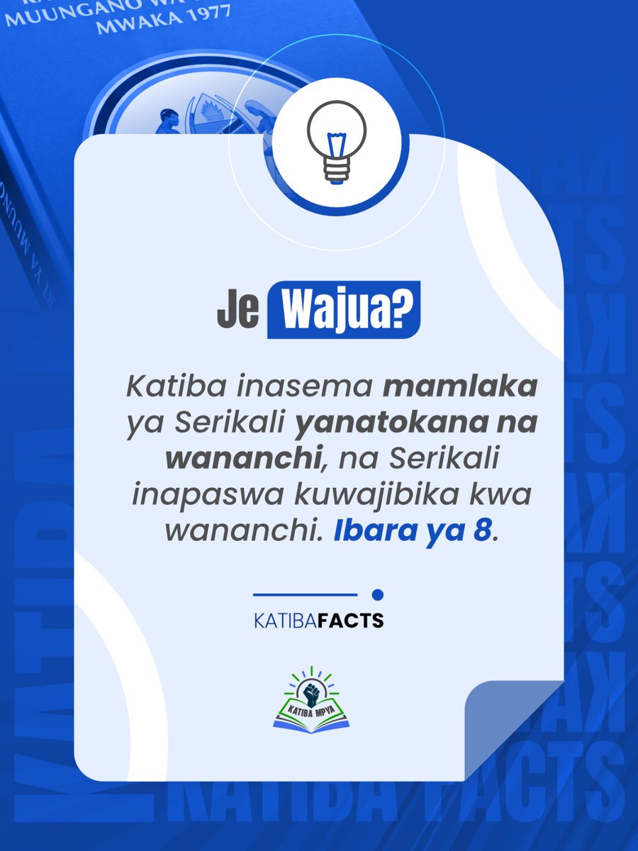 ChangeTanzania's tweet photo. Rais ana mamlaka makubwa ya uteuzi: majaji, tume, wakuu wa taasisi. Walioteuliwa huwajibika kwa aliyewateua, si kwa wananchi. Hapo msingi wa Ibara ya 8 unapotea. #KatibaMpya https://t.co/y1KVTaS2Sk