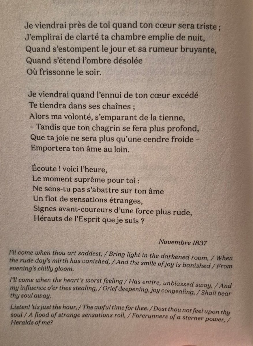 ermite2917's tweet photo. J'avais écrit, hier, les 2 premières strophes. Je vous offre aujourd'hui le poème d'Emily Brontë en entier. 
Je l'aime tant, ce serait égoïste de le garder pour moi.
La clarté et la force sont des mots si doux à entendre en début de journée. 

🌸 https://t.co/Ofl85LsTC8