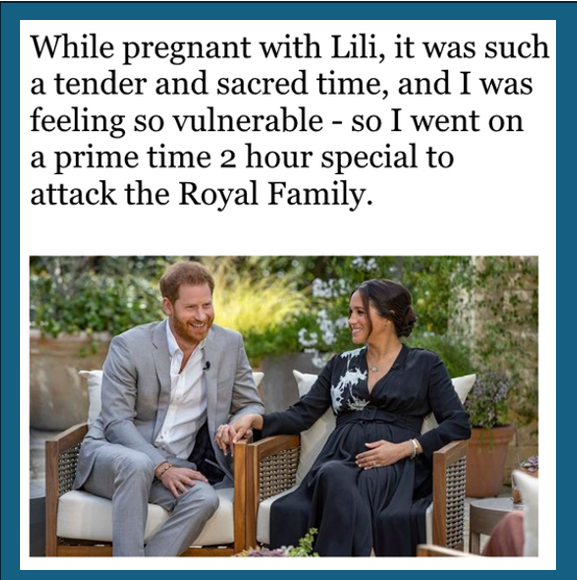 CampionMh's tweet photo. #privatecitizenharry #meghanmarkle #meghanandharry #MeghanisTheProblem #MeghanMarkleIsABully

Never forget.
They finished laughing as Prince Philip was dying, the Queen was sick with cancer, and they refused to delay the broadcast. https://t.co/7I4NeoN5zh