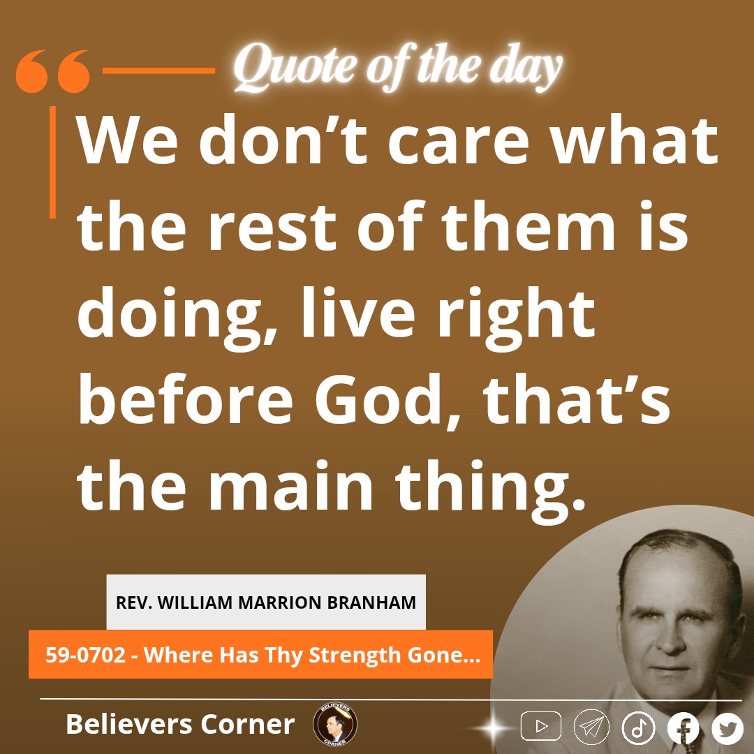 B_corner23's tweet photo. Daily inspiration from William Marrion Branham https://t.co/FHOKq9SBCk