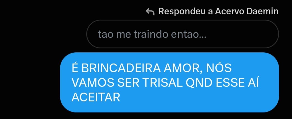 jaeacervo's tweet photo. eles aceitaram!! somos um trisal🤗 https://t.co/lOaZiKVilN