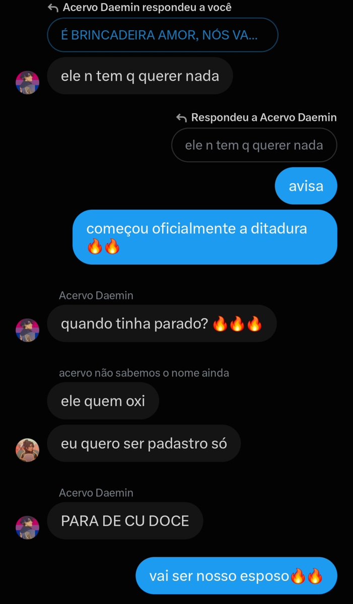 jaeacervo's tweet photo. eles aceitaram!! somos um trisal🤗 https://t.co/lOaZiKVilN