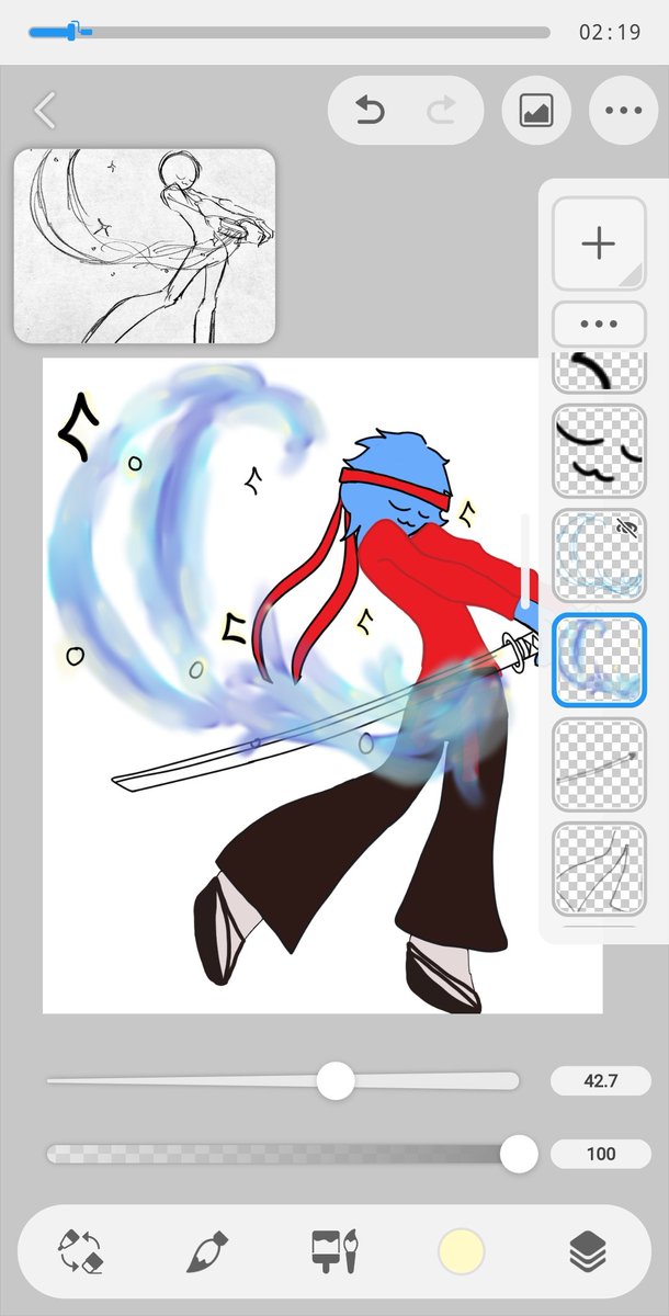 wtf_4ndy's tweet photo. Probre usar Clip studio, y esto fue lo que hice... ¡¡Use boceto de referencia!!
#coldifanart #coldified https://t.co/1g942VlQhv