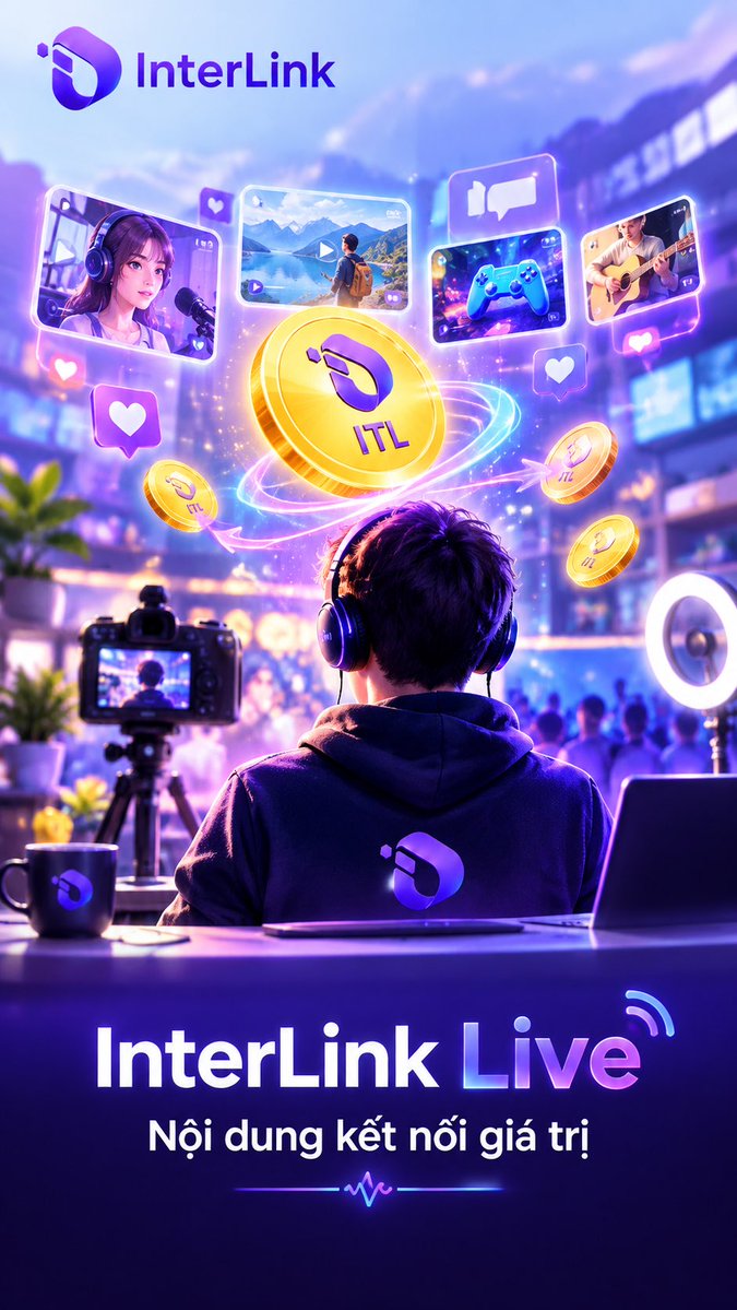 APhan83259's tweet photo. I think InterLink Live offers a new perspective by connecting content with ITL. If we could use ITL to support content creators, what kind of experience do you think this would bring to the community? 🎉🎉🎉 https://t.co/gnZL1hNzMk
