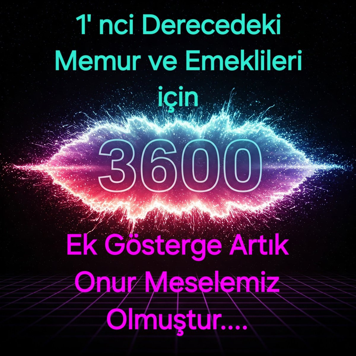 GrkemGn37883609's tweet photo. Dört yıldır #BirinciDereceye3600 Ek Gösterge ve #EmekliMemuradaSeyyanen Ek Ödeme sözünün yerine getirilmesini bekliyoruz
Seçmen unutmaz. Verilen sözler de unutulmamalı
#MemurEmeklisineAdalet 
#EmekliMemur
@RTErdogan @dbdevletbahceli @isikhanvedat @avabdullahguler @PrfDrFilizKilic https://t.co/Dibg9uX9vB