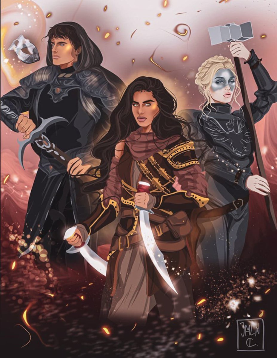 sarahsreadcorne's tweet photo. status: read
rating: 5 🌟 

first of all HELENE BACK OFF leave papa and mama alone
now i'm out of my slump
I LOVED THIS BOOK EVERY BIT OF IT AND I CANT WAIT TO START BOOK 2 BECAUSE BECAUSE???? if there's more I WOULD READ MORE I HOPE THIS SERIES GETS MORE BOOKS https://t.co/oTfQfSLx8u