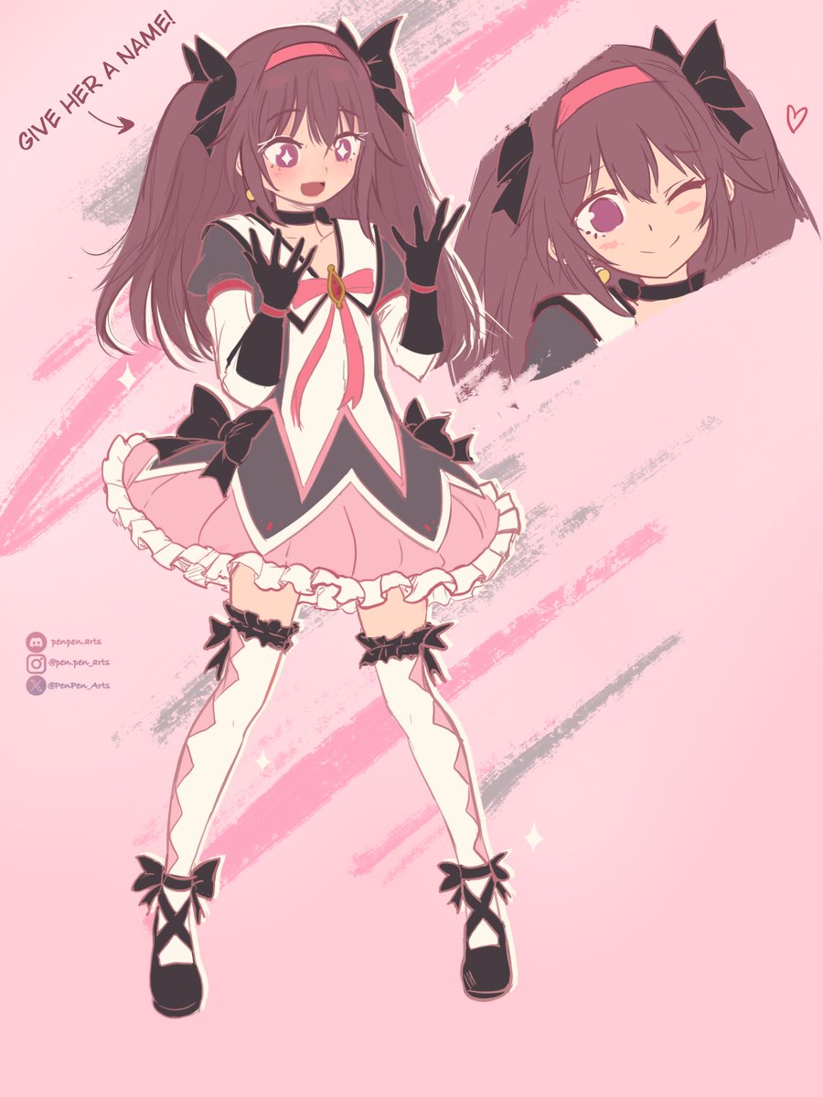 PenPen_Arts's tweet photo. Madoka + Homura! Just watched the show recently and I loved it, can’t wait to see the movie! https://t.co/QTW9GkuvUV
