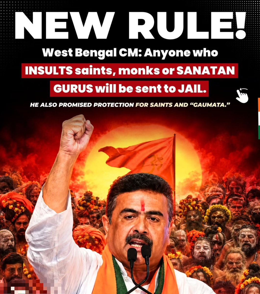 Warlock_mohit's tweet photo. Kudos to Suvendu Adhikari government 🫡🔥 https://t.co/yoOZx8paZ2