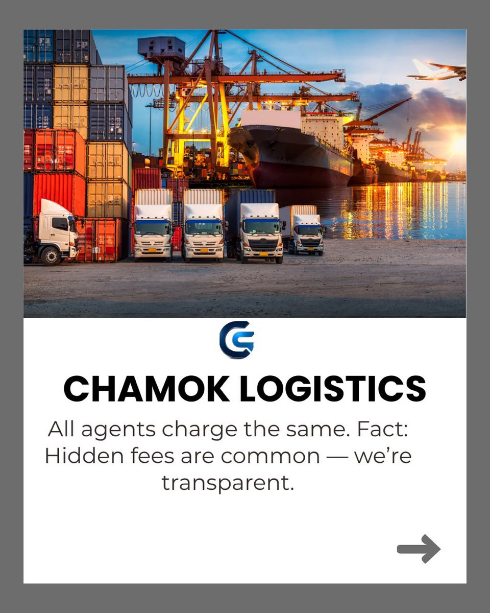 chamokgroup's tweet photo. If you're an importer that wans to stay ahead of 99% of people in the market

Then here are 4 things you must know about custom clearance: https://t.co/GvsbGdeKWP