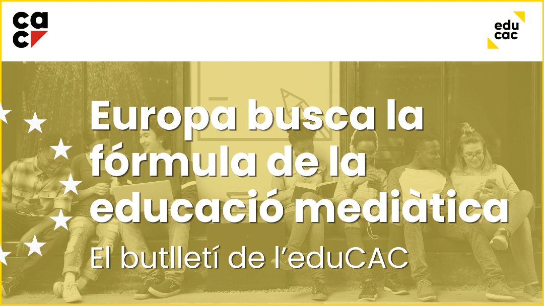 programaeduCAC's tweet photo. 🔴Com incorporen l’educació mediàtica a l’escola Finlàndia, Irlanda, Alemanya o França?
Analitzem les diferents estratègies europees per formar ciutadans crítics en l’era digital.
T'ho expliquem al darrer butlletí de l'eduCAC👇
🔗https://t.co/sVX71tdsDw
#InternacionalCAC https://t.co/ECa61wyzOn