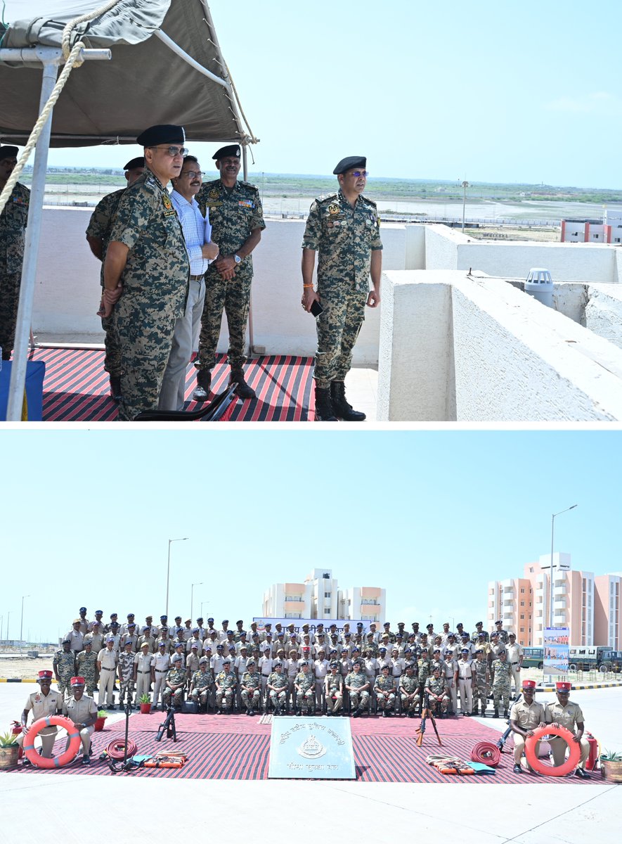armylover247's tweet photo. DG BSF REVIEWS BORDER SECURITY AND MANAGEMENT OF WESTERN COMMAND  DG BSF Sh. Praveen Kumar, IPS, reviewed border security, operational preparedness and border management along the Western Frontier during a conference with senior BSF officers at Gandhinagar
https://t.co/ZFLuSl6eRa