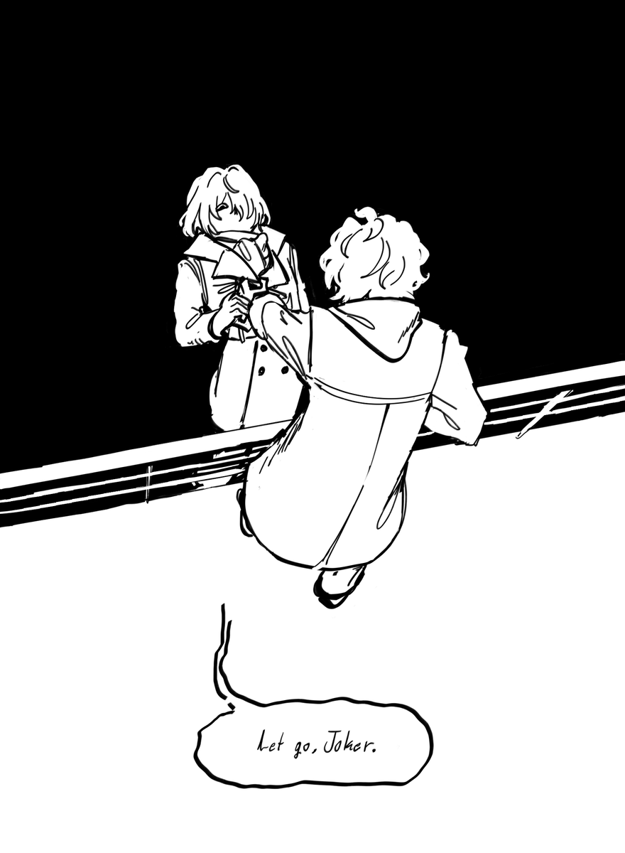 namiweiko's tweet photo. all the goodbyes we never said (1/7) #shuake #Persona5 https://t.co/5gVeuIxrgx