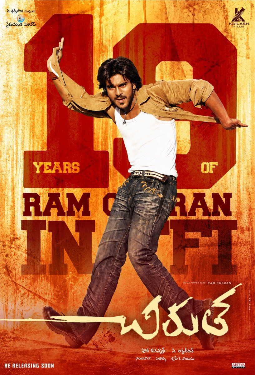 PostermanOffl's tweet photo. 19 Years… Oka Era Start Ayindi 🔥
19 Years… Oka Brand Build Ayindi..

Chirutha Nunchi Global Star Varaku  Journey Still Roaring! 🦁

New Age MEGA STAR @AlwaysRamCharan The Era That Can Never Be Repeated! 🔥

#Chirutha4K #RamCharan
#19YearsOfRamCharanERA https://t.co/Eo49E5hsqA