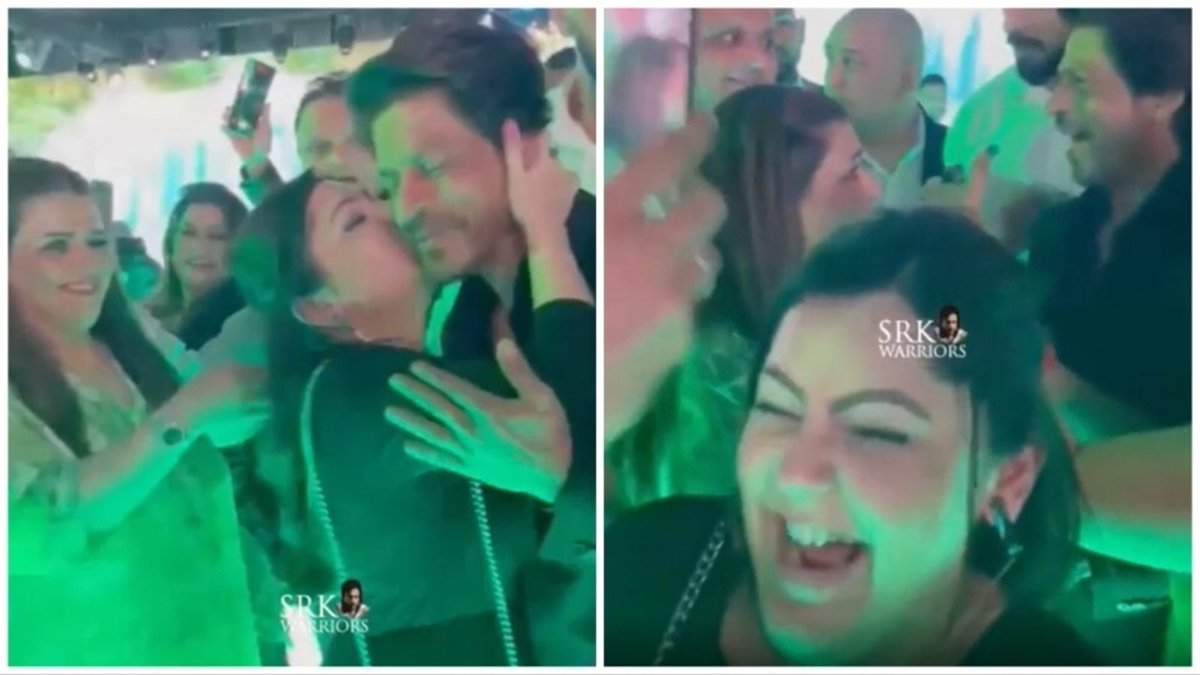 Cunty_Cunductor's tweet photo. @goddessswomen Shahrukh Khan is a talented actor but you can tell he could be fucking famous in the world (already is) just for being handsome and charismatic lmao. The way he looks disgusted because he has to get sexually molested by ugly fat jeetoids oh god.... https://t.co/RAwTGuFai6