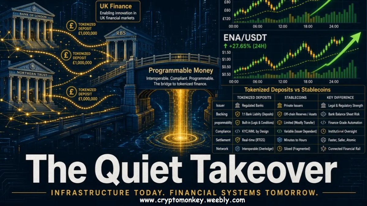 MBurgos46's tweet photo. How Tokenized Deposits Are Replacing #Stablecoins as #Banking's Digital Backbone https://t.co/4q2GGrMIdx
bitcoin:native #cdbc @ecb @TheOfficialSBI @bankofengland @WorldBankGroup @IMFNews @EU_Commission @Europarl_EN https://t.co/zfofl6f8R4
