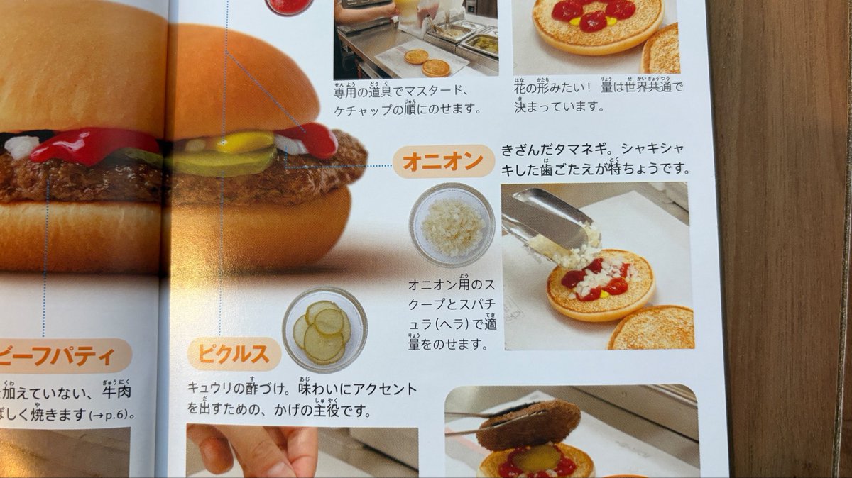 oysumi__'s tweet photo. お昼に子どもがハッピーセットのハンバーガーを食べていたら中から2cm弱の何かが出てきた。玉ねぎの皮にも見えるけど��った感じは弾力があって皮にしては分厚い気がするんだよね。少しブニブニする。でも玉ねぎトッピングするときって微塵切りになってるからやっぱり皮とは違うか。
#マクドナルド https://t.co/dBbRjirPpJ