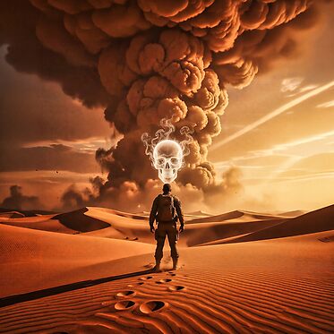 starchim01's tweet photo. The Skull in the Storm – Surreal Desert Fantasy Art by Marcu Ioachim. A ghostly skull emerges from towering storm clouds above endless orange dunes as a solitary figure stands facing the approaching tempest. Cinematic lighting, dramatic scale, and a mysterious atmosphere blend dark fantasy with surreal desert worlds. A striking statement piece for fans of gothic art, dark fantasy, cinematic landscapes, and mysterious worlds—ideal for living rooms, offices, and collectors of atmospheric digital art.  https://t.co/MReTLgEU7Z
#SkullInTheStorm #DesertFantasy #SurrealArt #DarkFantasyArt #SkullArt #StormArt #CinematicArt #FantasyLandscape #DesertArt #GothicArt #MysteriousWorlds #DigitalArt #MarcuIoachim #DarkAtmosphere #OrangeDunes #StormClouds #SolitaryFigure #FantasyWallArt #HomeDecor #OfficeArt #StatementPiece #SurrealDesert #EpicFantasy #MoodyArt #CinematicLandscape #DarkAesthetic #FantasyPrint #AtmosphericArt #CollectorArt #DramaticSky