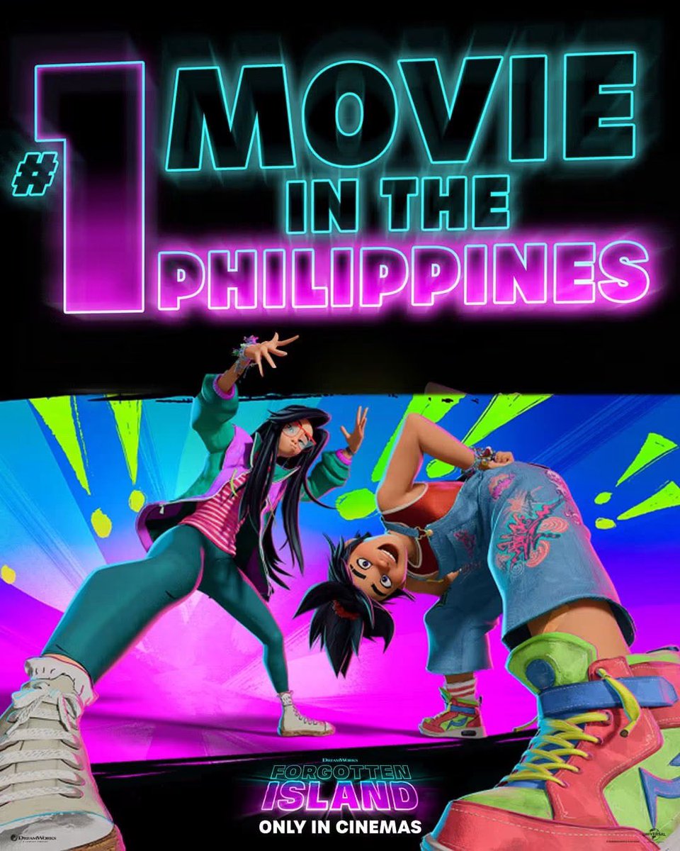 kowalerts's tweet photo. TAYO NA!! TAYO NAMAN!!

#ForgottenIsland Dreamworks Animated movie about the Philippines, NO.1 Movie sa ating bansa this week!

Napanood mo na ba ang pelikula?

TAYO NA, PHILIPPINES!
The #1 movie is IN CINEMAS NOW.

#ForgottenIslandPH
#TayoNaPhilippines
courtesy Universal Studio PH