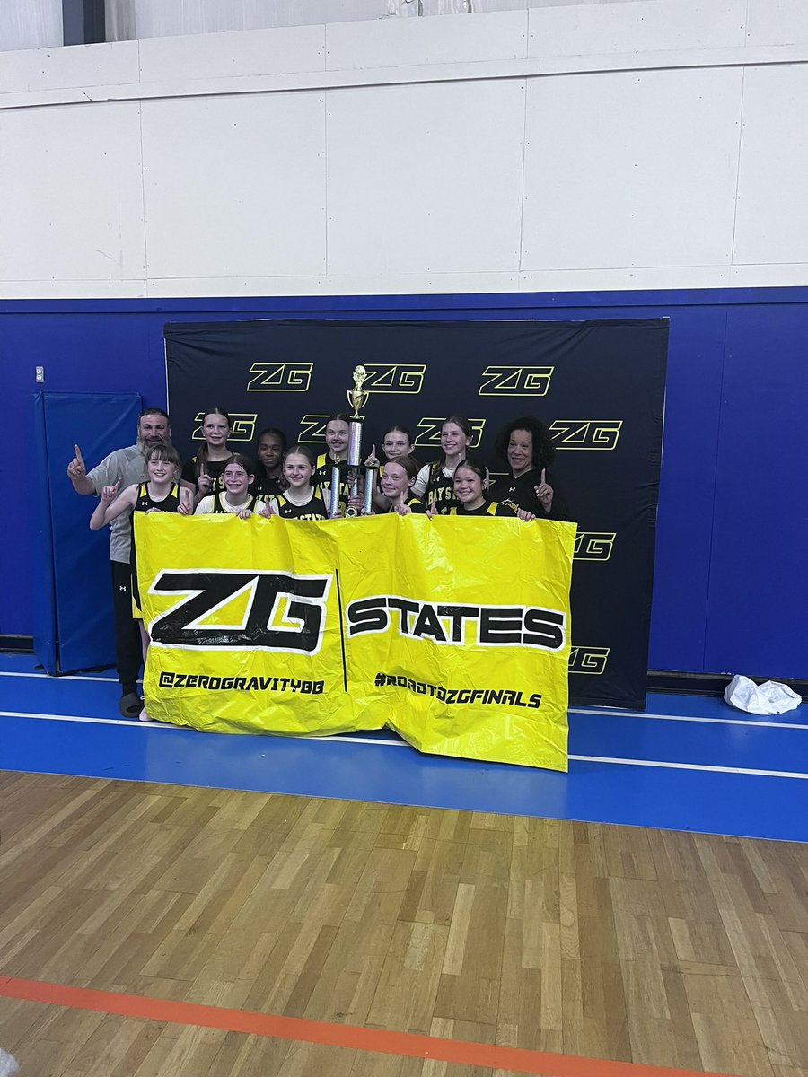 Coach_JeffLogan's tweet photo. Zero Gravity State Champions!!!
8th Grade BayState Jaguars https://t.co/QIAePIxPuW