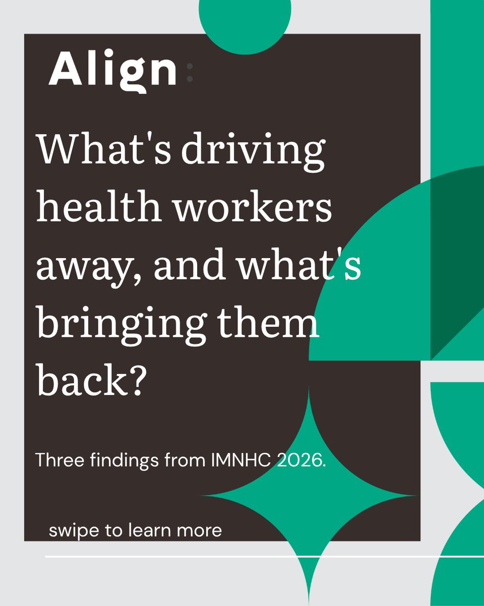 alignconnects's tweet photo. Did you know 18 contributions across 13 countries fed the workforce track at IMNHC 2026?

We have pulled the findings we keep coming back to, the full synthesis is free to download.

→ https://t.co/kIvFmuTRe6 https://t.co/zdDdGuCokg