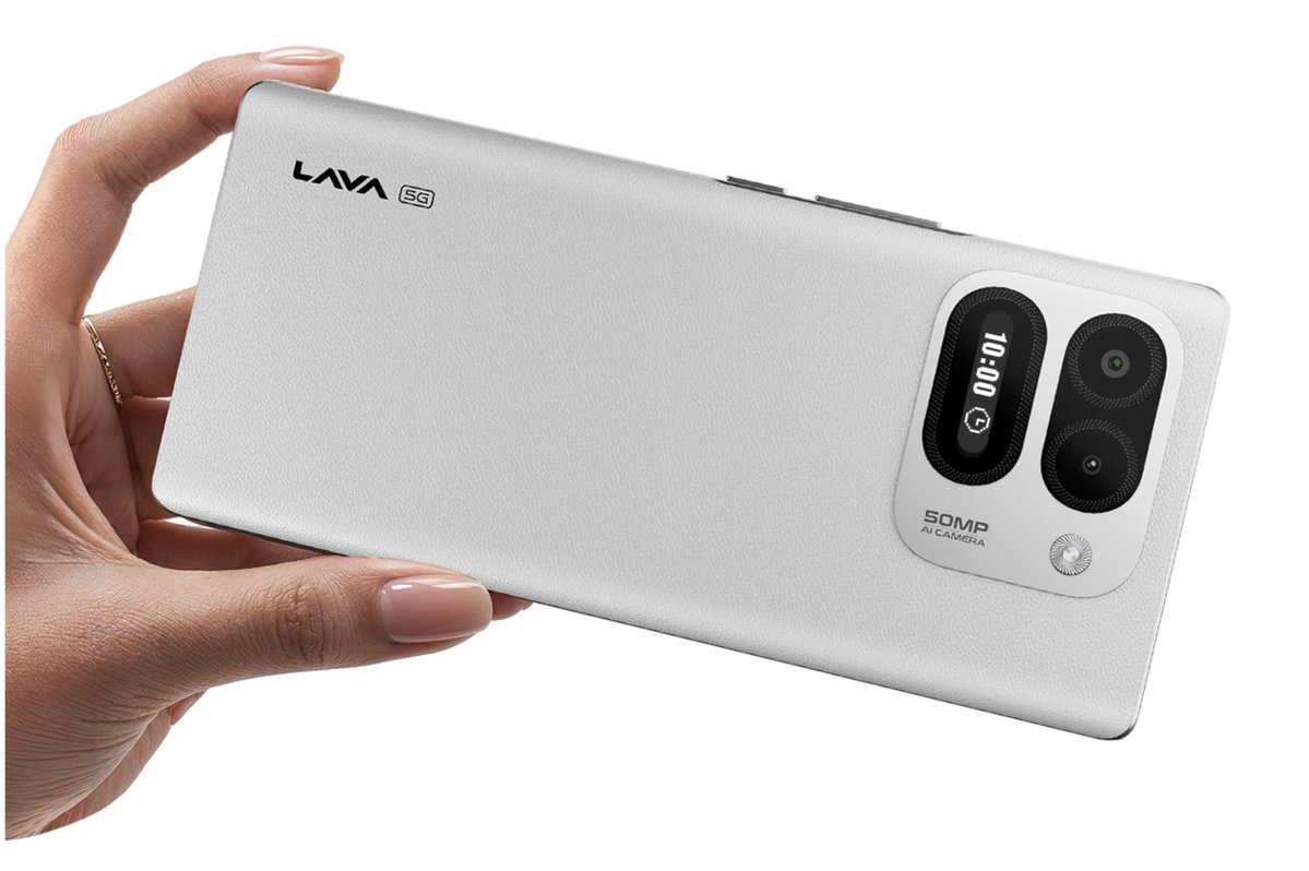 stufflistings's tweet photo. Q9. What unique display does the Lava Virat Curve 5G have on the back?
A. Unique Rear Mini Display
B. Unique Rear Camera
#winLavaViratCurve #GoWithTheCurve https://t.co/HjUaINLzrA
