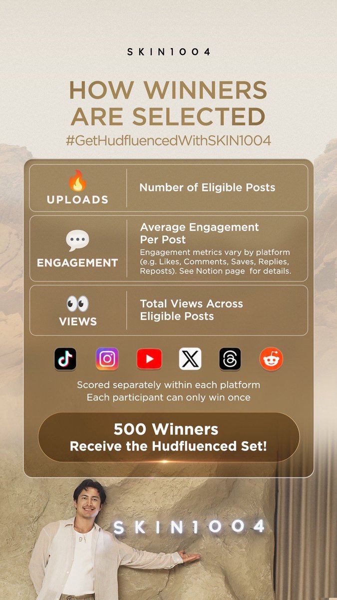 hudsonwupdates's tweet photo. Ready to get Hudfluenced? 🫧

SKIN1004 is giving away the ‘Hudfluenced’ set to 500 winners! Check their Notion guide via their linktree for more details and follow the steps below in the photos to enter! 

🔗:  https://t.co/vB3H3ffA3T https://t.co/96RY5nCg4P