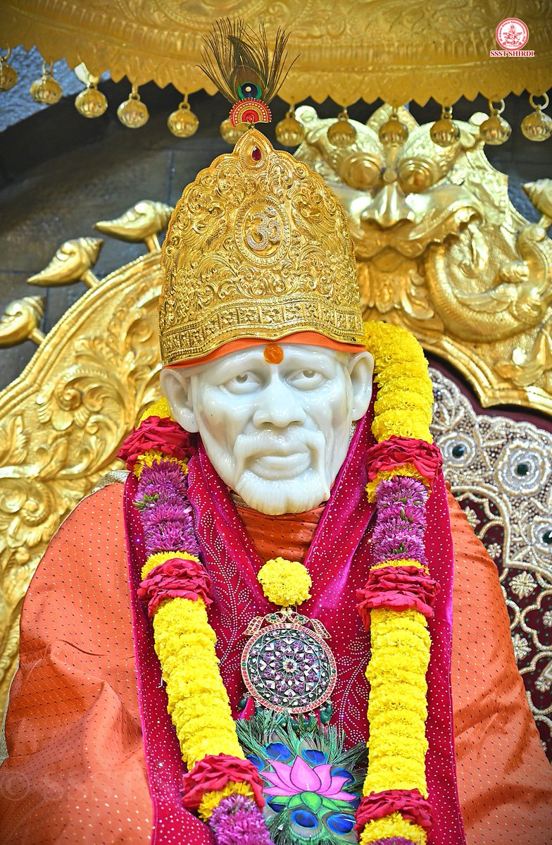SSSTShirdi's tweet photo. *!! ॐ साई राम !!*
*श्री साईबाबा संस्थान विश्वस्त व्यवस्था,शिर्डी*
*!! ॐ Sai Ram !!*
*Shri Saibaba Sansthan Trust, Shirdi*
≈≈≈≈≈≈≈≈≈≈≈≈≈≈≈≈≈ 
*आरती :-माध्यान्ह आरती*
*सोमवार २८ सप्टेंबर २०२६*  
*Aarti :-Madhyan Aarti*
*Monday 28 September 2026* https://t.co/4oLxatZTLM