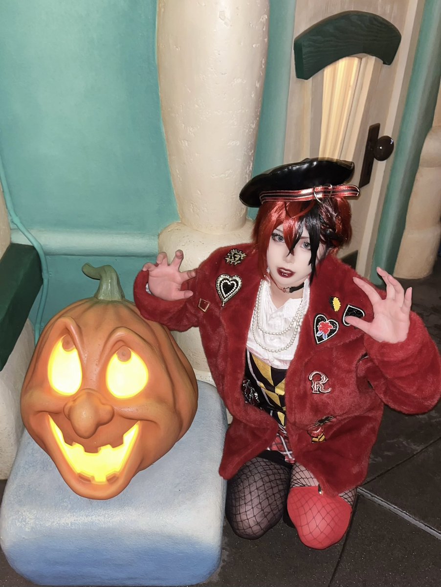 chipio0258's tweet photo. 👻𝑩𝑶𝑶〜!!🎃

 #Dハロ仮装 
 #Dハロ仮装2026 https://t.co/0jFM1qBSci