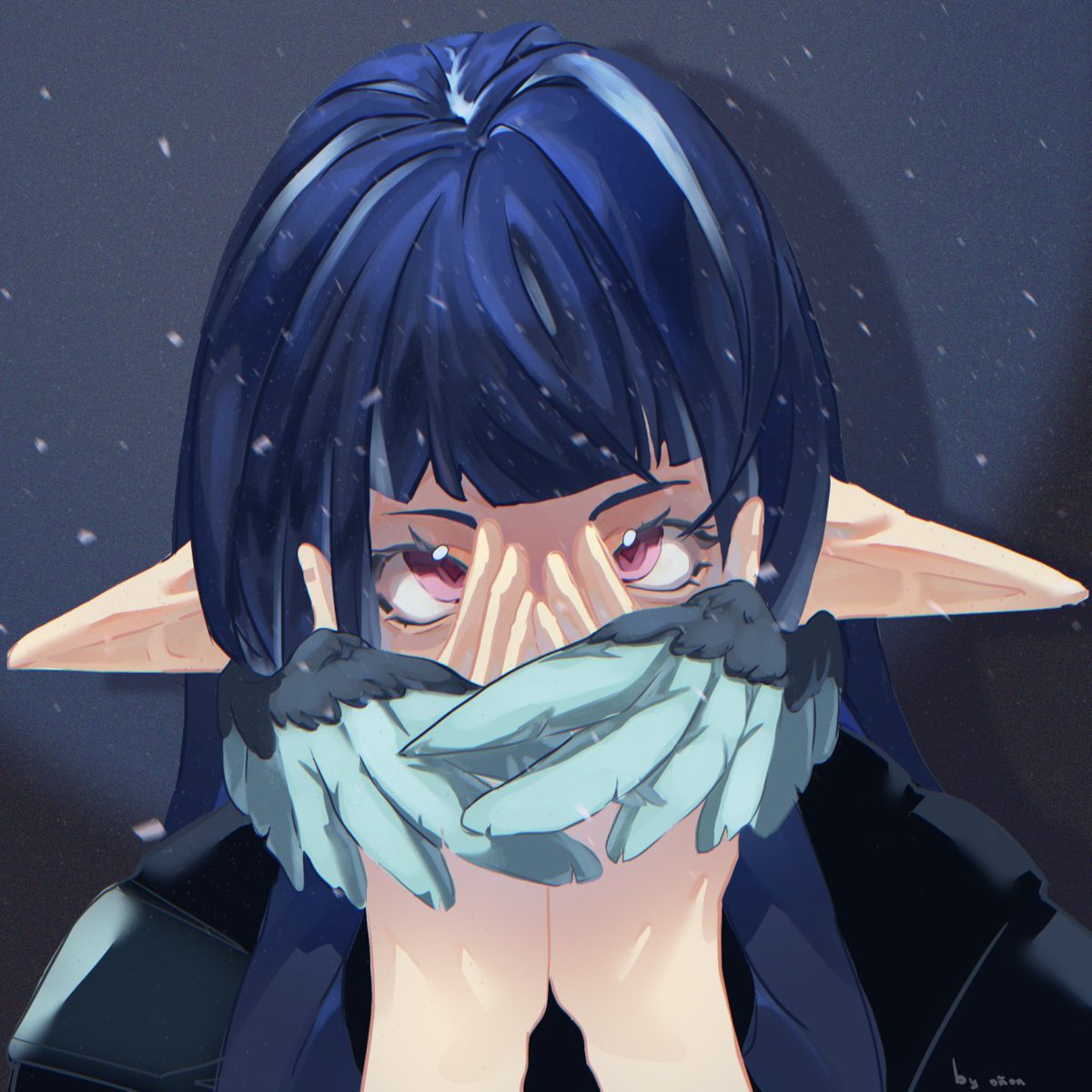 oniononyon's tweet photo. the precious girl needs more fanart🦢💙

#Genshin #Celaeno #smallartist https://t.co/DEfYuJfAVp