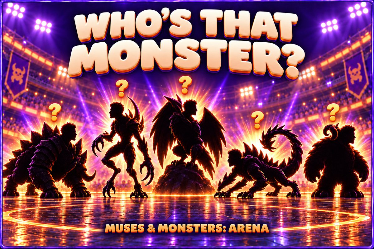 musemonsters's tweet photo. We’re updating abilities, refining status effects and making further competitive changes to give Season 1 a stronger foundation. More room for smart team choices, more ways for your Muse to compete.

We’ve heard whispers of a few new monsters, too…

Who’s that monster? Any guesses?