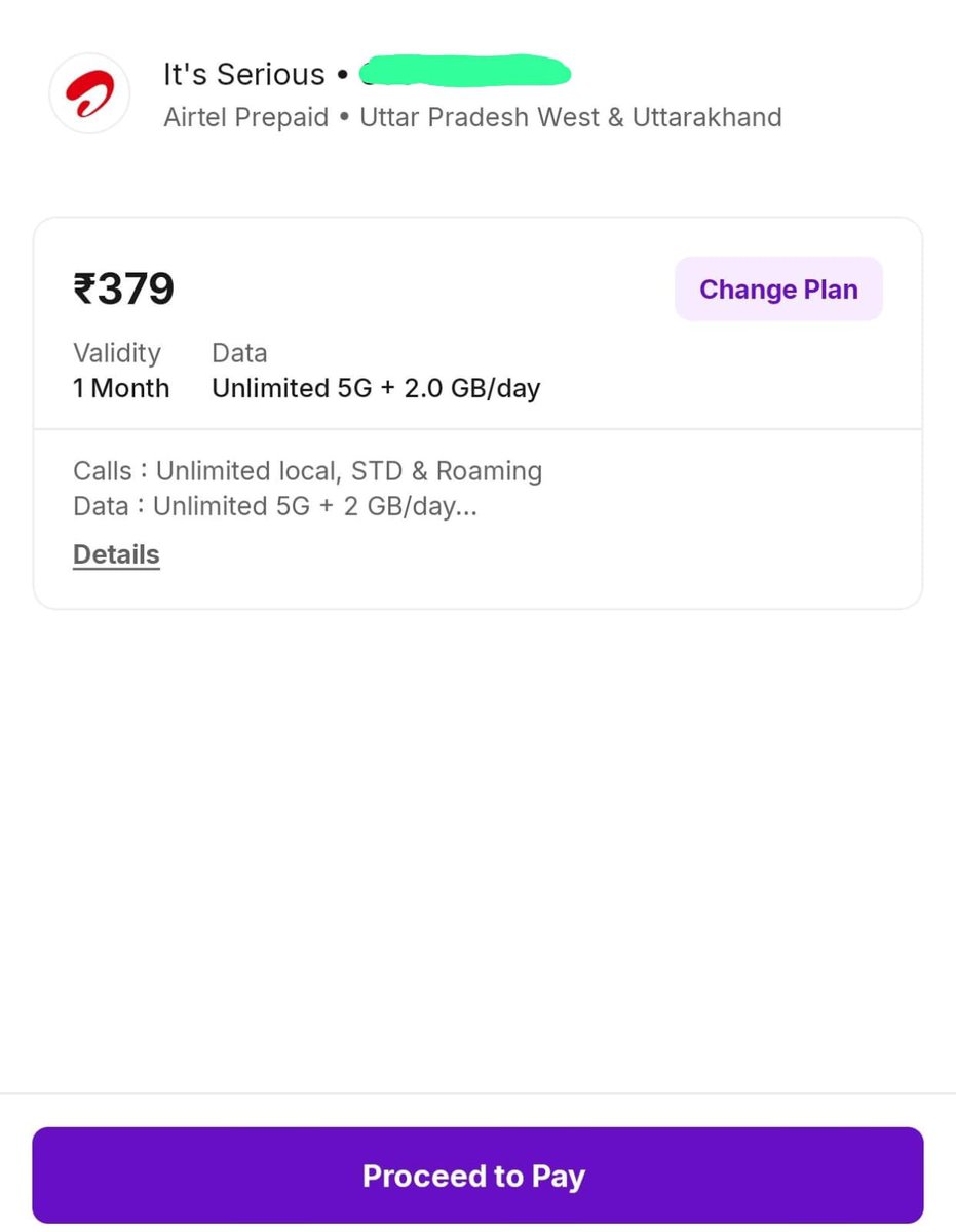 JaikyYadav16's tweet photo. लो हो गया खेला, खेल गई Telecom Companies 😃

TRAI ने आदेश दिया कि 30 दिन का रिचार्ज लेकर आइये और इन्होंने खेला कर दिया।

28 दिन का रिचार्ज: 349 रुपए
30 दिन का रिचार्ज: 379 रूपये

जनता को उम्मीद थी कि उन्हें 28 दिनों वाले रिचार्ज में 30 दिनों का रिचार्ज मिलेगा मगर

Telecom Companies ने 28 दिन वाले Plan को रखते हुए एक नया 379 रूपये का रिचार्ज जोड़ दिया।

अब यदि आपको 30 दिन वाला रिचार्ज लेना है तो आपको 30 रुपए अतिरिक्त देने पड़ेंगे😃😂