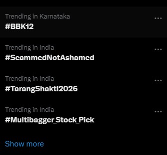 shashankSgowd14's tweet photo. #bbk13 Running #bbk12 trending 💥🫍

Reason one man #gilli 

Unreal domination

#gillinata https://t.co/2eqzR3UHdz