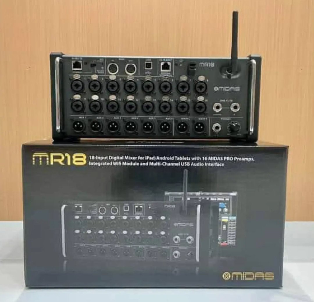 benkenmusical's tweet photo. Midas Mr18 digital mixer #benkenmusical #mr18 #musicalshop
Call +2348036313120
WhatsApp +2348059977099
Email: benkenmusicalmarx@gmail.com
WeAreBenkenMusicals We mean business
No 1 agudosi Street alaba international market electronics section Lagos Nigeria https://t.co/JlQdGQaWUf
