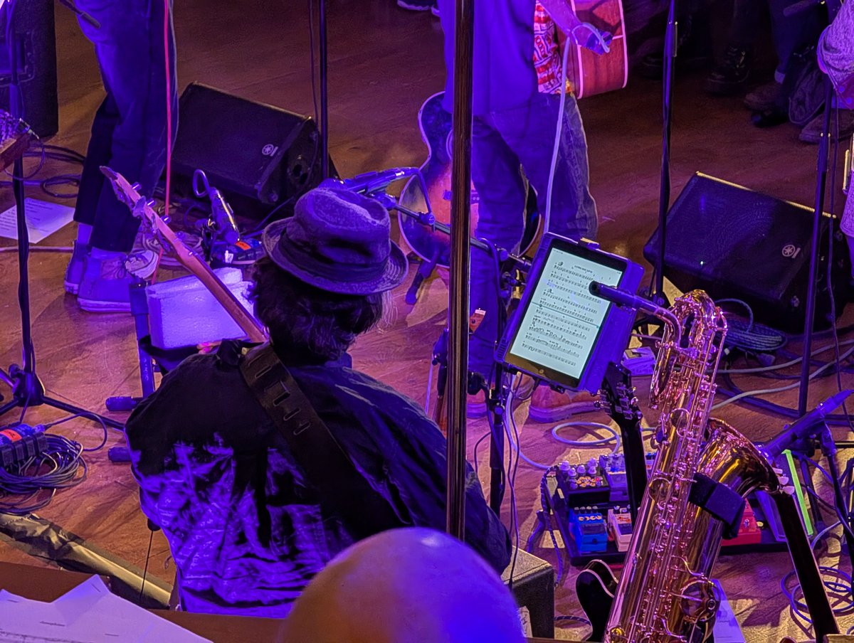 MidasGF's tweet photo. Incredible night with @StornowayBand at the Sheldonian Theatre. Farewell Appalachia was stunning as always. Huge shout-outs to Charlotte and Adam (grade 8 axe-player) though who play incredible numbers of instruments. https://t.co/F6csqluBxN