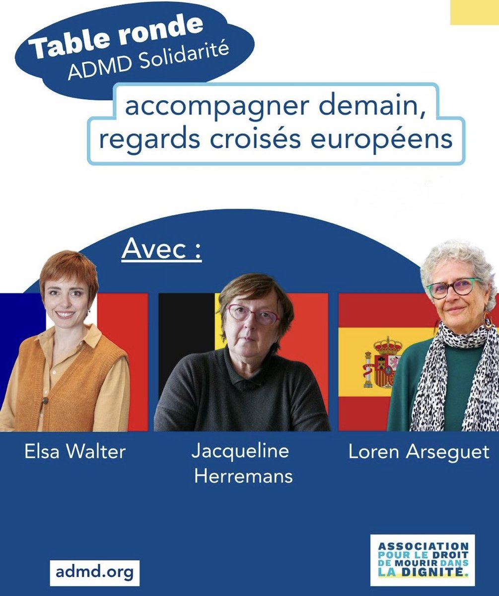 GillesGaut3339's tweet photo. 46ème ASSEMBLÉE GÉNÉRALE NÎMES
La loi sur l’aide à mourir est désormais adoptée. Avec l’#ADMD, une nouvelle étape s’ouvre.
Pour @JonathanDenis l’ADMD doit défendre son application et porter les évolutions qu’elle juge encore nécessaires afin de l’améliorer. https://t.co/WM1TWoFupX